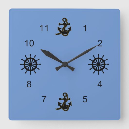 時計 – いかりとヘルムズ (正面)