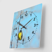 時計 – イエローフィンチ (傾斜)