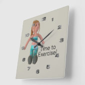 時計 – エクササイズ (傾斜)