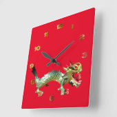 時計 - オリエンタルドラゴン（赤） (傾斜)