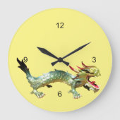 時計 – オリエンタルドラゴンon黄色 (正面)