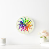 時計 – カラーホイールの葉 (ホーム)