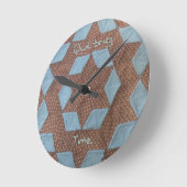 時計 – キルティング時間 (傾斜)