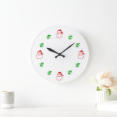 時計 – サンタとホリー (ホーム)