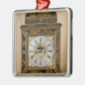 時計、ジェームスBoyce、c.1705による動きをかっこに入れて下さい メタルオーナメント (左)