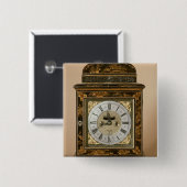 時計、ジェームスBoyce、c.1705による動きをかっこに入れて下さい 缶バッジ (正面&裏面)