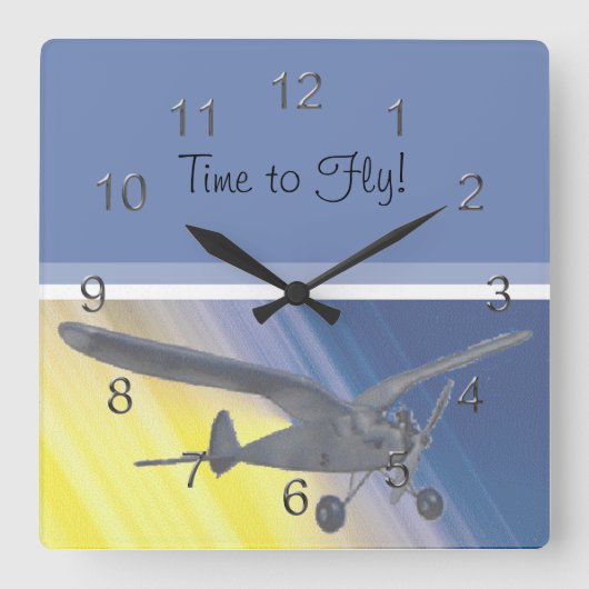 時計 – スポック – 飛行時間 (正面)