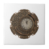 時計 タイル (正面)