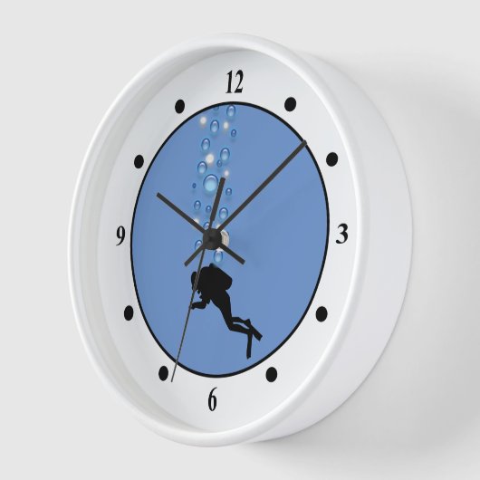 時計 – ダイビング時間 (傾斜)