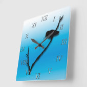 時計 – ハミングバードオンブランチ (傾斜)