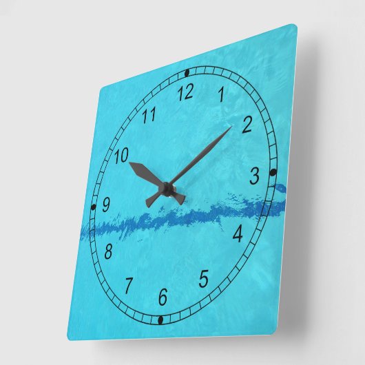 時計 – プール時間 (傾斜)