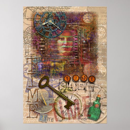 時計 ポスター (正面)