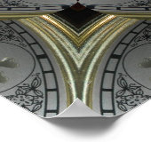 時計 ポスター (角)