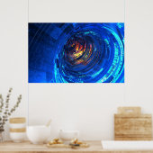 時計 ポスター (キッチン)