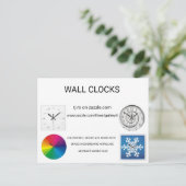 時計 ポストカード (スタンド正面)