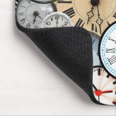 時計 マウスパッド (コーナー)