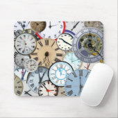 時計 マウスパッド (マウス)