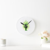 時計、ヨガ ラウンド壁時計 (ホーム)