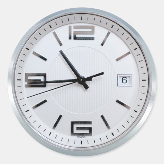 時計 ラウンドシール (正面)