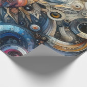 時計 ラッピングペーパー (角)