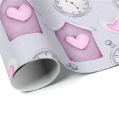 時計 ラッピングペーパー (ロールコーナー)