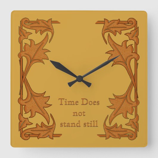 時計 – リーフィブラケット (正面)