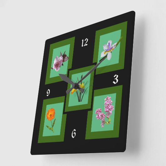 時計 – 五花 (傾斜)