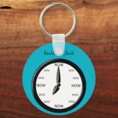 時計 – 仏教時計 キーホルダー (正面)