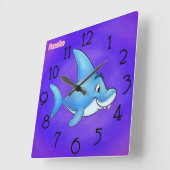 時計-仲間 スクエア壁時計 (傾斜)