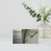 時計 名刺 (スタンド正面)