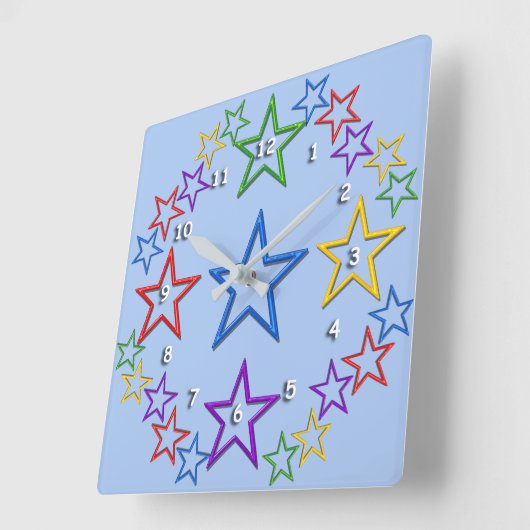 時計 – 星空 (傾斜)