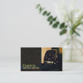 時計、時計修理名刺 名刺 (スタンド正面)