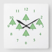 時計 – 松の木の森 (正面)