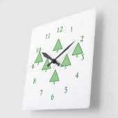 時計 – 松の木の森 (傾斜)
