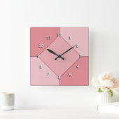 時計 – 正方形の上のひし形 (ホーム)