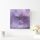 時計 – 水色の紫 (ホーム)