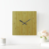 時計 – 竹板 (ホーム)