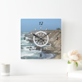 時計 – 船の舵 (ホーム)