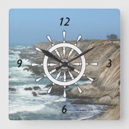 時計 – 船の舵