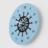 時計 – 船ヘルム (傾斜)
