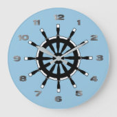 時計 – 船ヘルム (正面)