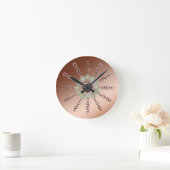 時計 – 銅鎖とビーズ (ホーム)