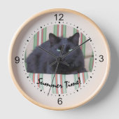 時計 – 黒猫の夏 (正面)