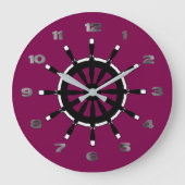 時計 – 黒船ヘルム (正面)