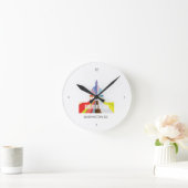 時計- DC ラウンド壁時計 (ホーム)