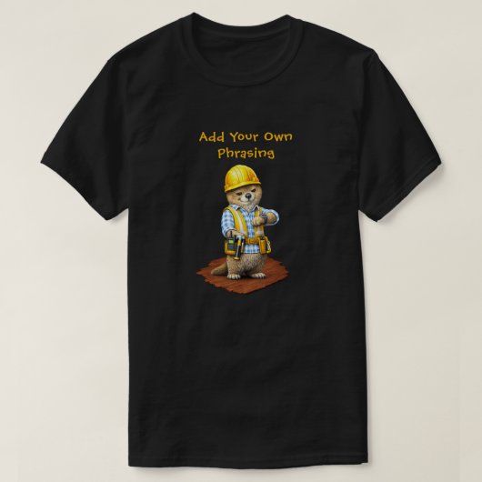 "時計" Tシャツ (デザイン正面)