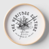 時計 "The Heritage culture" (正面)