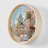 時計A 壁時計 (傾斜)