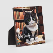 時読間猫 フォトプラーク (正面)