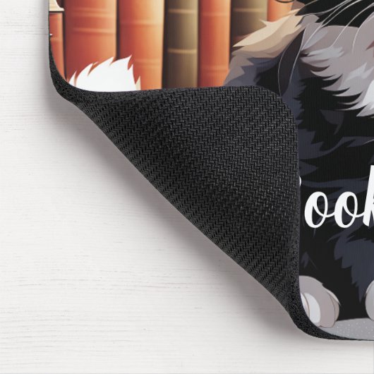 時読間猫 マウスパッド (コーナー)